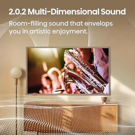 Hisense 75-Inch S7N CanvasTV QLED 4K Google Smart TV (75S7N, 2025)