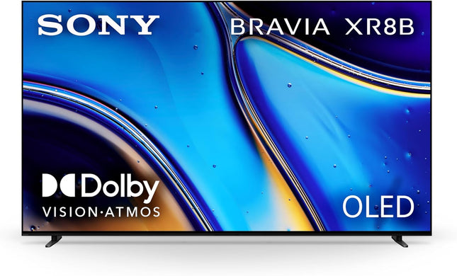 Sony 55-Inch BRAVIA XR8B OLED 4K HDR Google TV (K-55XR8B)