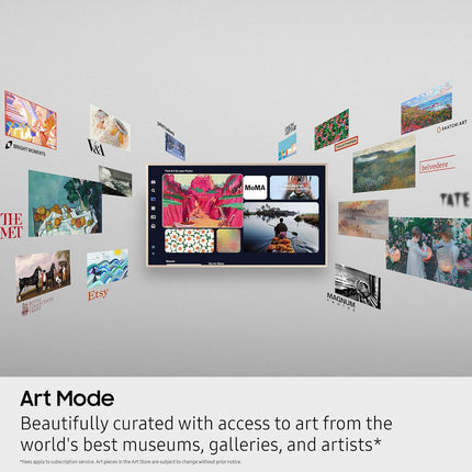 Samsung 55-Inch The Frame LS03F 4K QLED Smart TV (2025)