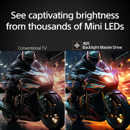 Sony 65-Inch BRAVIA 5 Mini LED 4K HDR Google TV (K-65XR50)