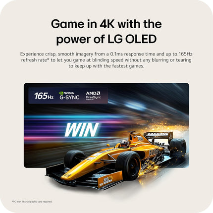 LG 65-Inch C6 Series OLED evo AI 4K Smart TV (OLED65C6PUA, 2026)