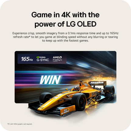 LG 65-Inch C6 Series OLED evo AI 4K Smart TV (OLED65C6PUA, 2026)