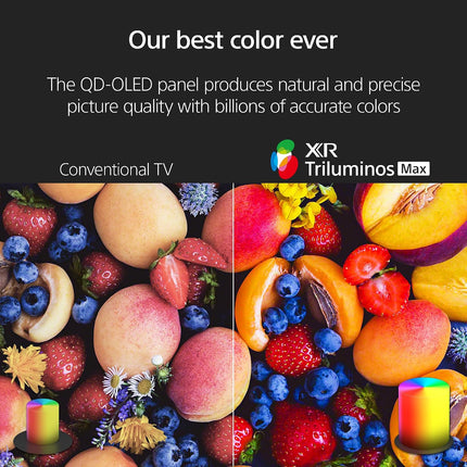 Sony 55-Inch BRAVIA 8 II QD OLED 4K HDR Google TV (K-55XR80M2)