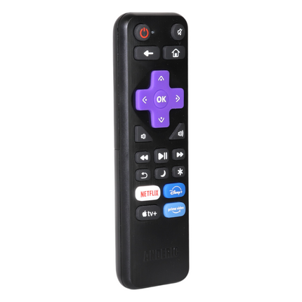 Anderic RRLF16 / RRLF26 Remote Control for most Roku TVs such as ONN, Hisense, Philips, TCL, Hiro [RRLF26]