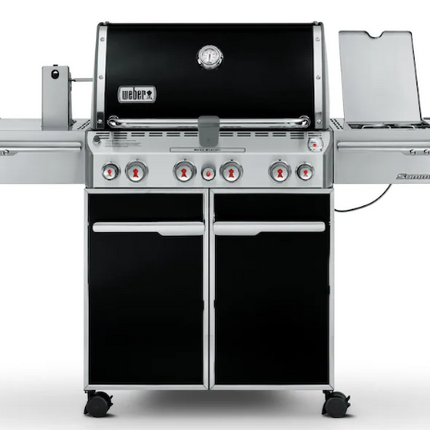 Weber Summit E-470 Propane Gas Grill With Rotisserie, Sear Burner & Side Burner - Black - 7171001
