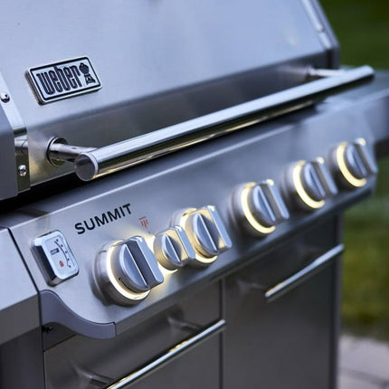 Weber Grill Summit FS38 S Liquid Propane Gas In Stainless Steel - 1500028