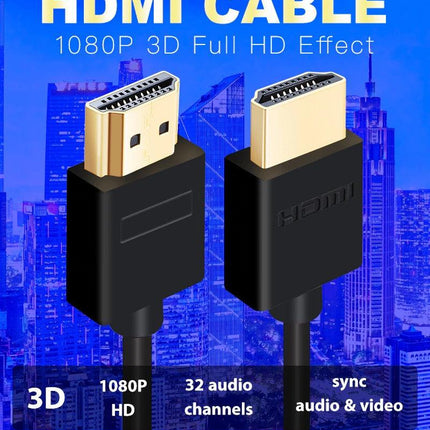 High Speed HDMI Cable 2.0 4K 1080P 3D Video Audio Cable Ultra High Speed Gold Plated Connectors HDMI 4K HD For TV Gaming Console